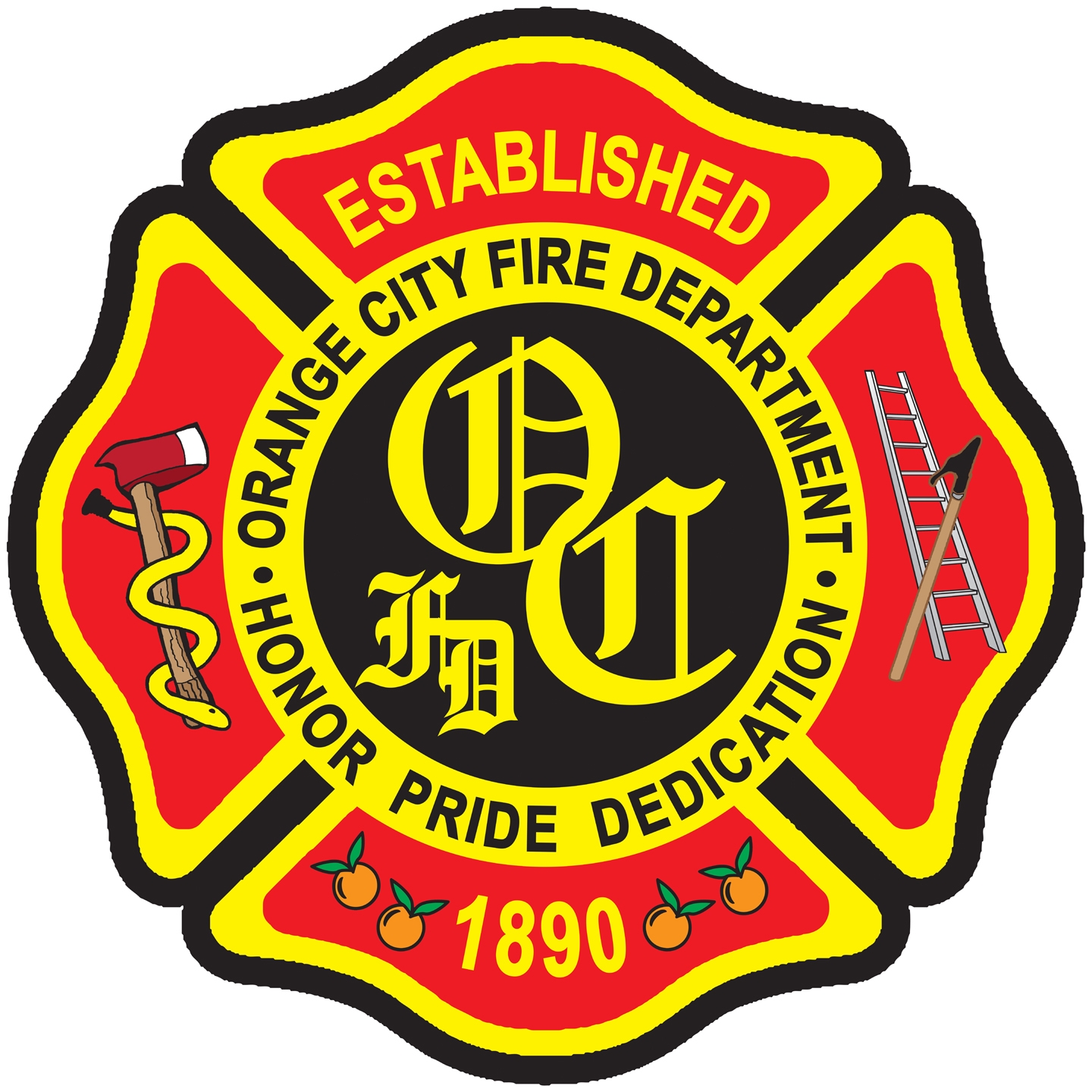 Orange City Fire Department Logo